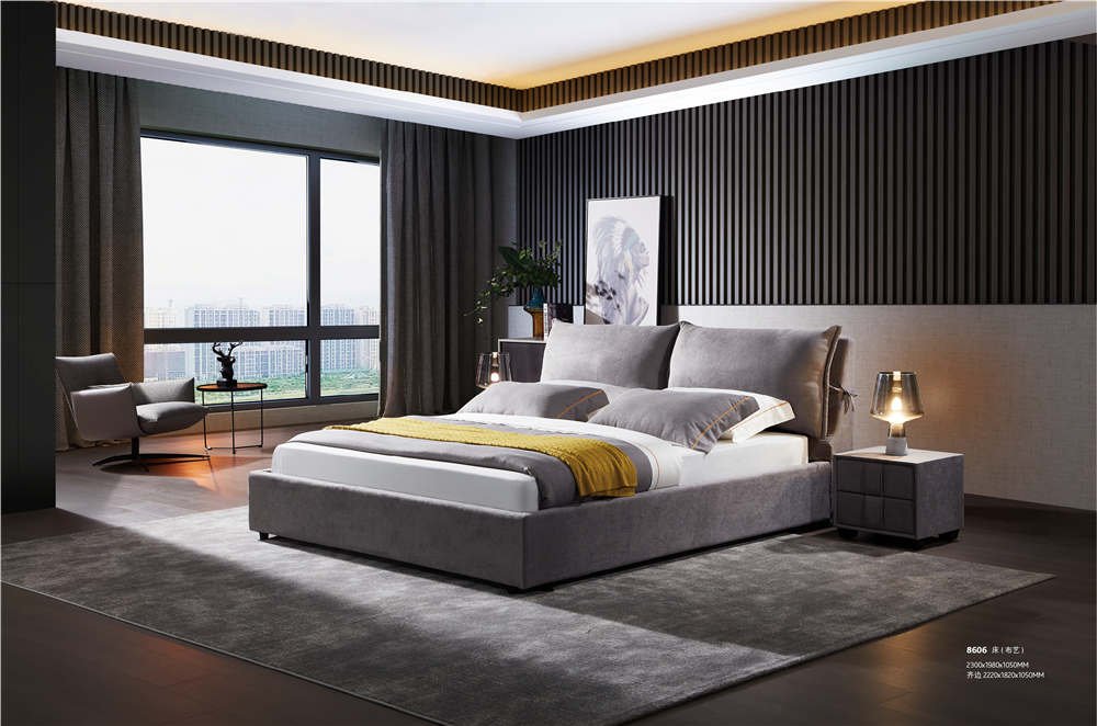 8606布艺床