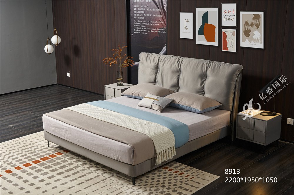 8913布艺床